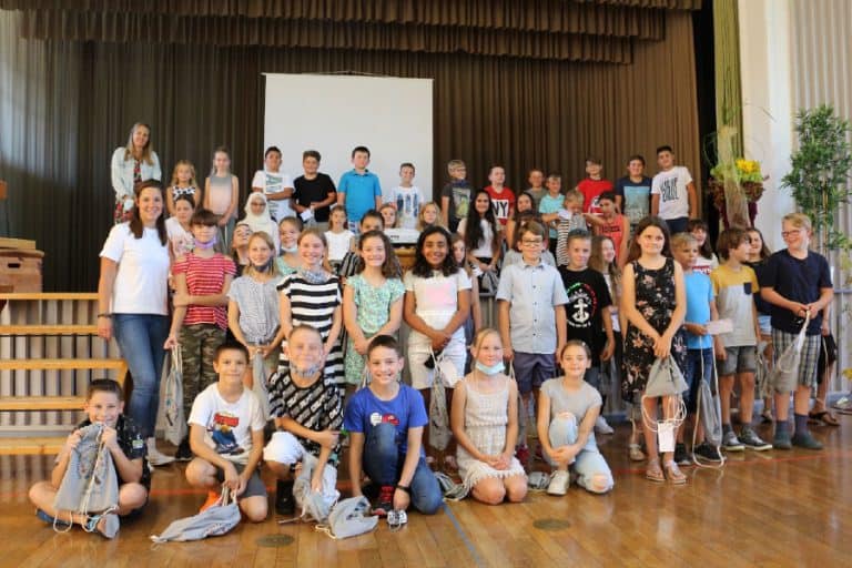 Einschulung der neuen Fünftklässler an der Gemeinschaftsschule Gemeinschaftsschule Sulzbach an