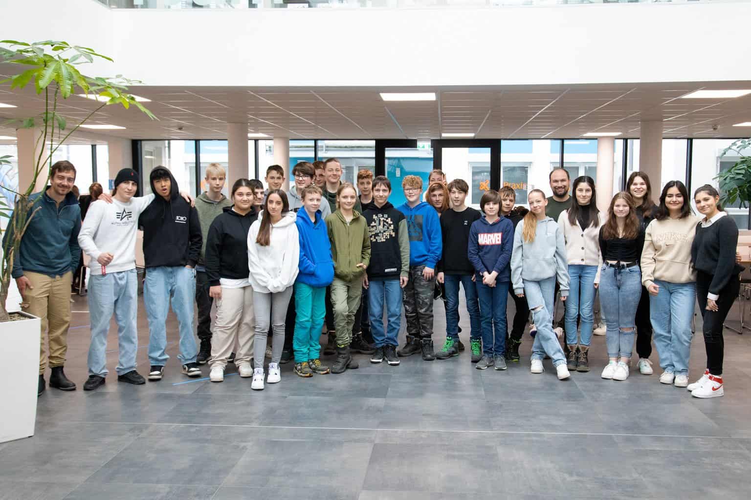 Unternehmenserkundung bei LMobile Gemeinschaftsschule Sulzbach an der Murr