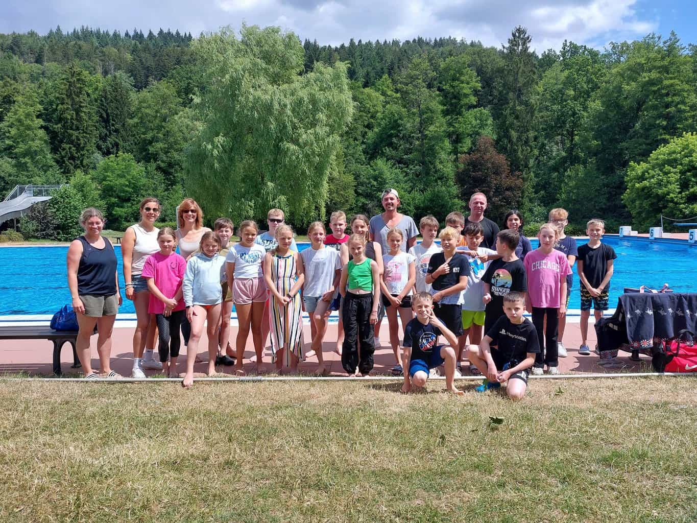Schwimmwoche an der GMS Gemeinschaftsschule Sulzbach an der Murr